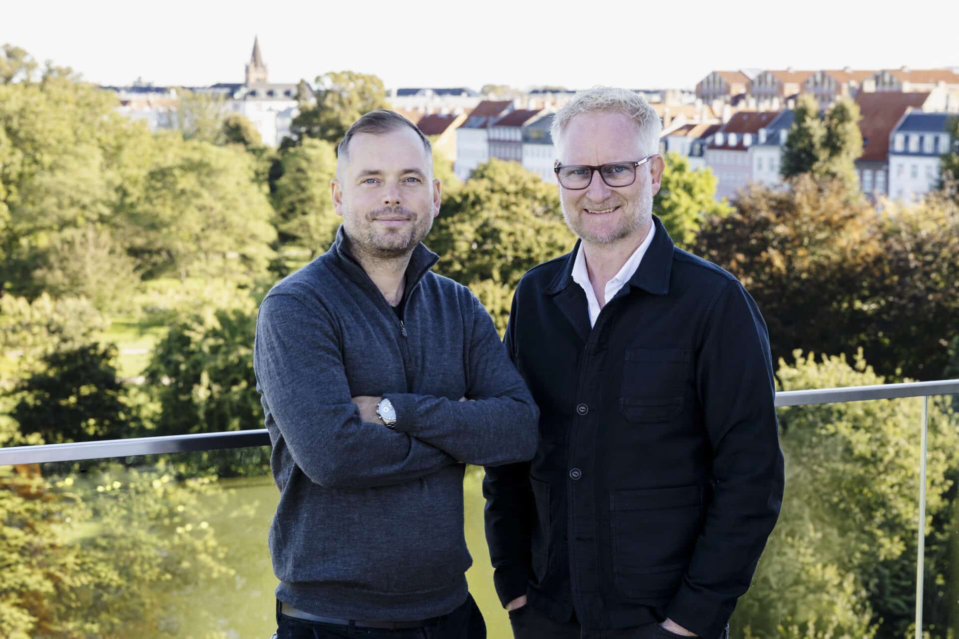 Jonas Broustbo og Jan Thorsted, founders af 1Community